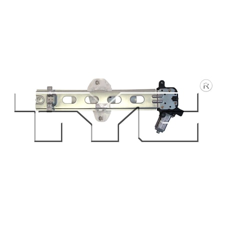Tyc Tyc Power Window Motor And Regulator Ass, 660355 660355